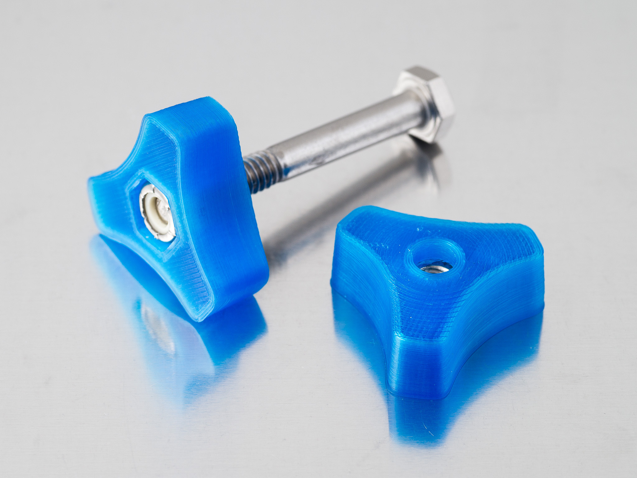 Free STL file 1/4-20 Nut Knob 🔩 ・3D print model to download・Cults