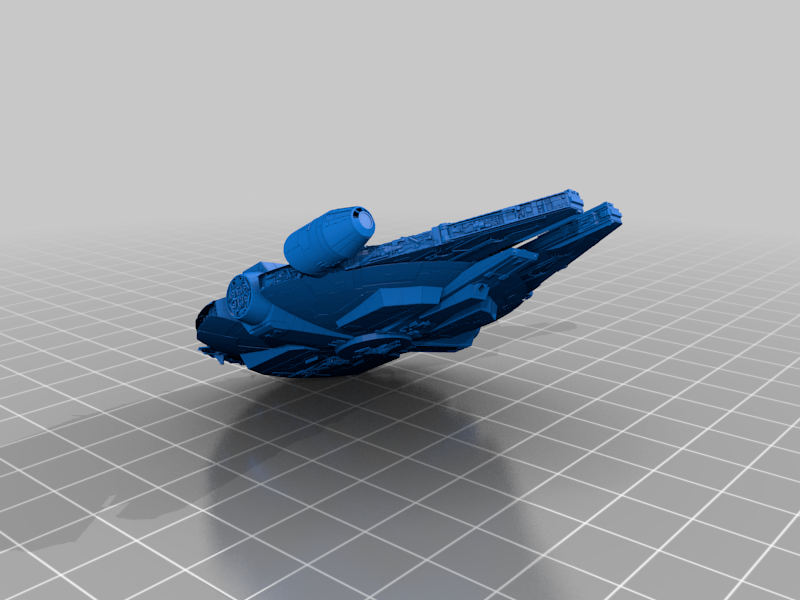 Test.png Star Wars Millennium Falcon for SLA print