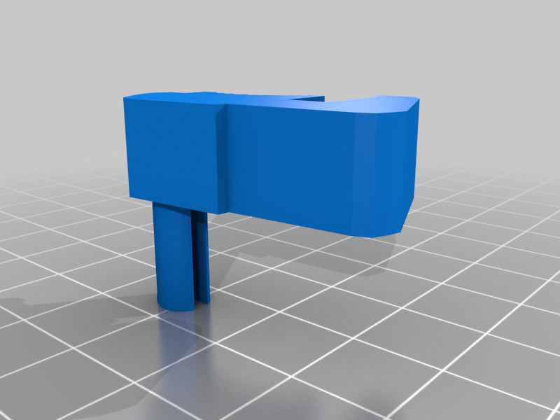 Mouth_Trap_Wrench_v1_Mouth_Trap_Wrench_v1_Body2_Mouth_Trap_Wrench_v1.png Mouse Trap Game - Replacement Wrench Piece