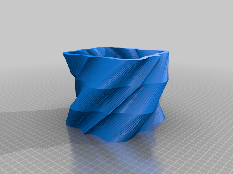 Free 3D file Twisted vase 2 🏺 ・3D printable model to download・Cults