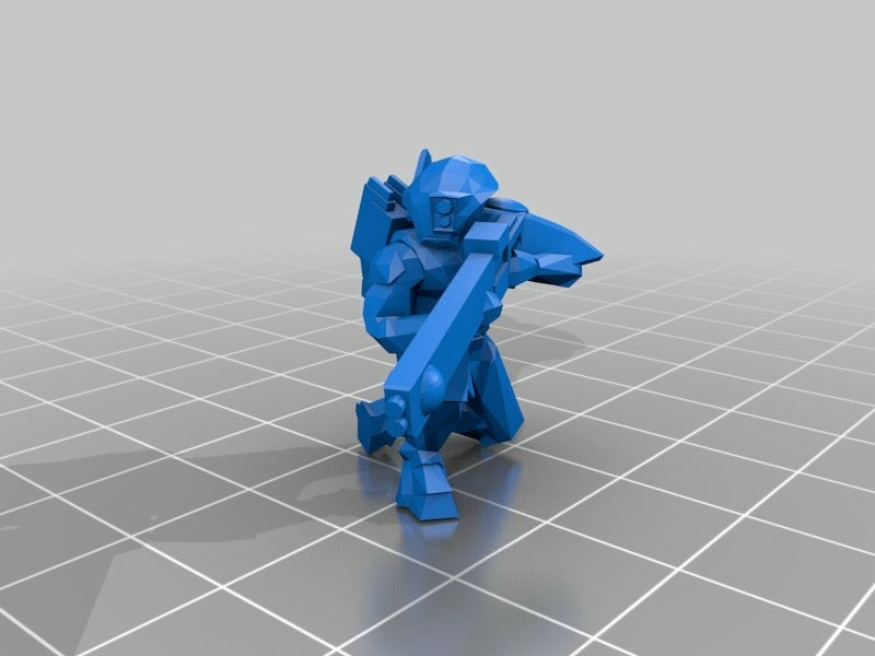 Free STL file Space Communist Warrior of Fire w/ Pulse Rifle 🛰 ・3D ...