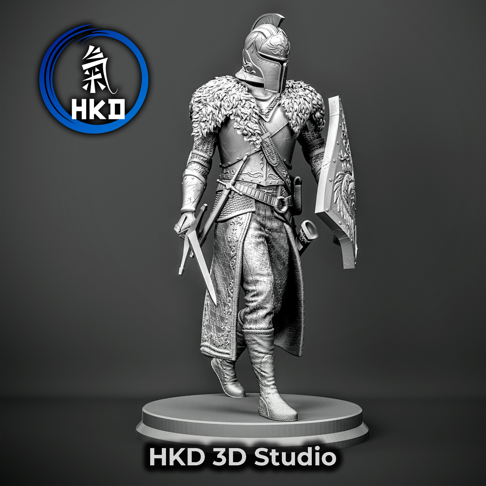 💍 Dark Souls Faraam Knight Fanart 3D print model・ STL File for ・Cults
