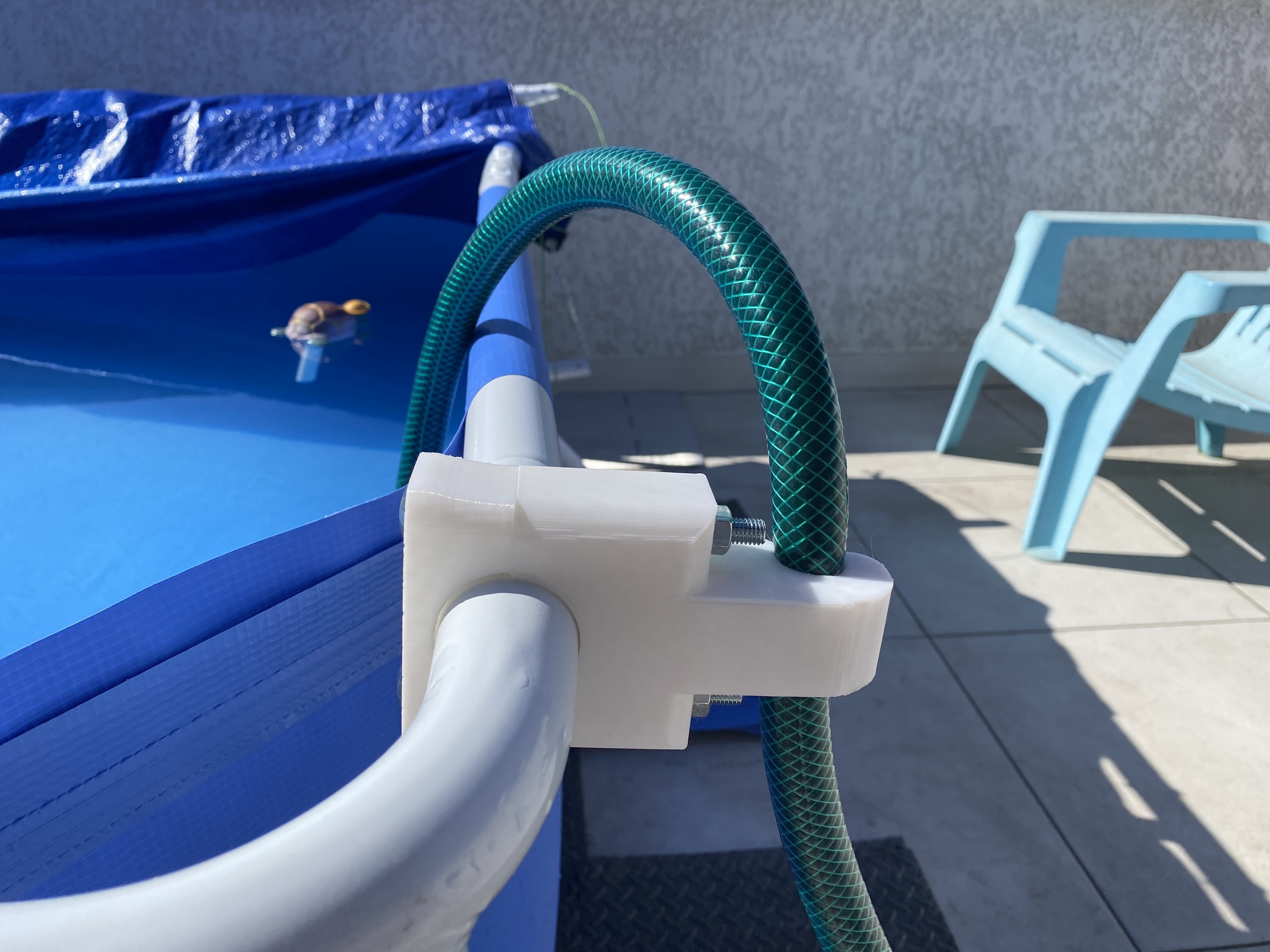 STL file support for tubular pool filling hose 🎱 ・3D printable model to ...