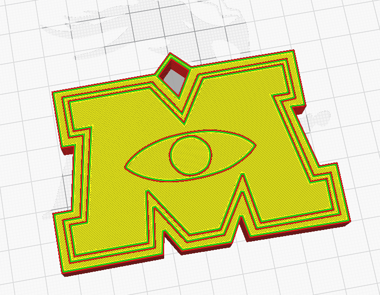 OBJ file monster inc keychain 👹 ・3D printing design to download・Cults