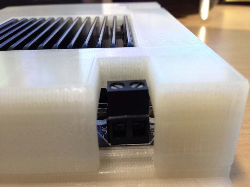 Free STL file Amplifier Case 🎵 ・3D printing model to download・Cults