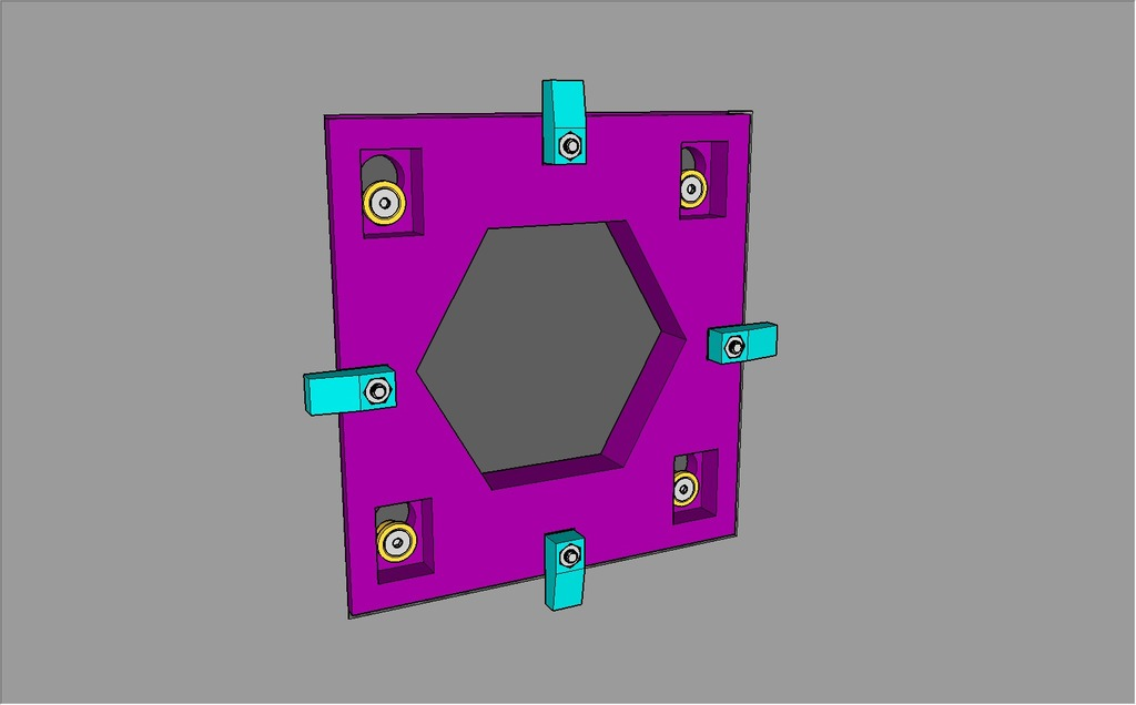 💯 VESA 100 flush wall mount for drywall・Free STL File for ・Cults