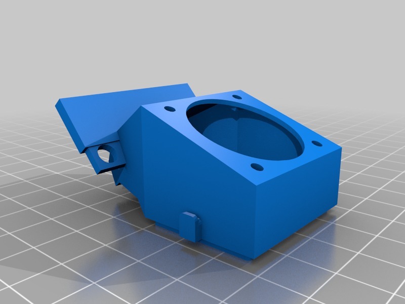 Free 3D file Monoprice Select Mini 3D V2 12V Extruder shroud LED Strip ...