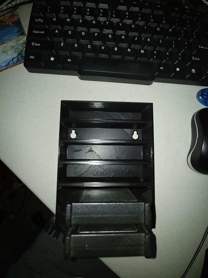 🏢 TI-99/4a cartridge rack・Free 3D File for ・Cults