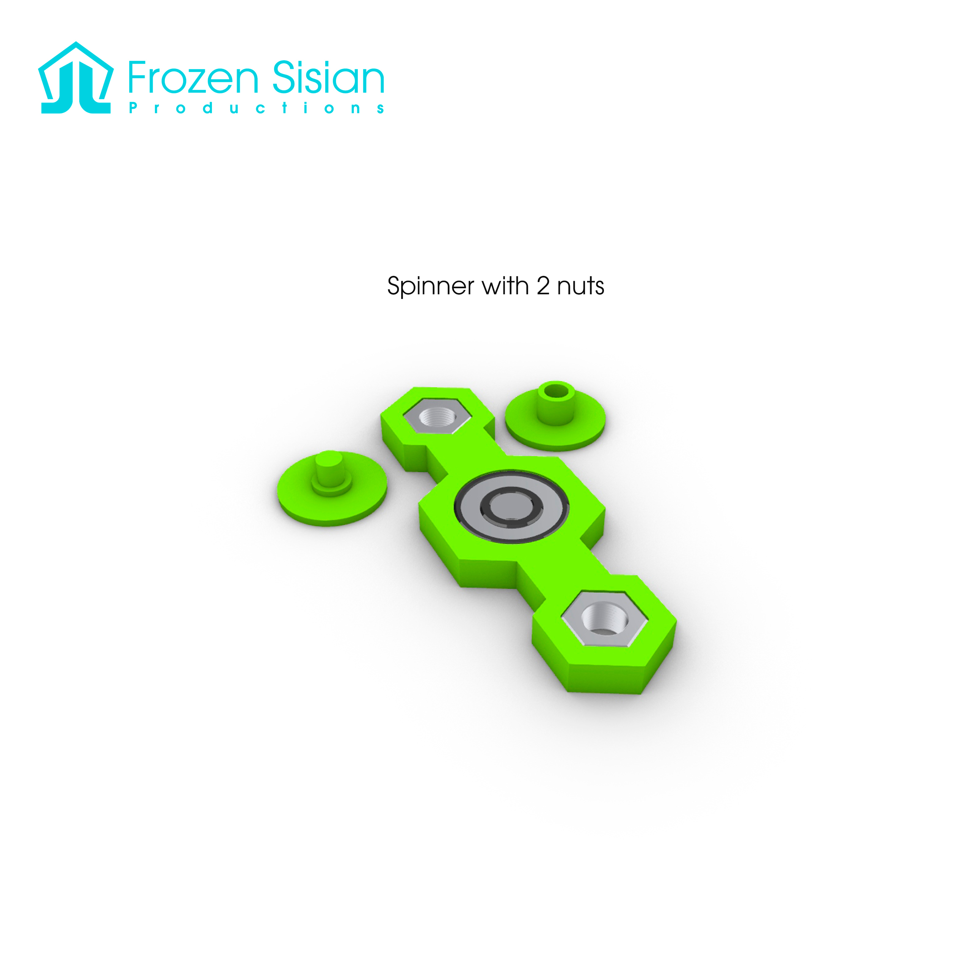 Free STL file Spinners with nuts 🔩 ・3D print design to download・Cults