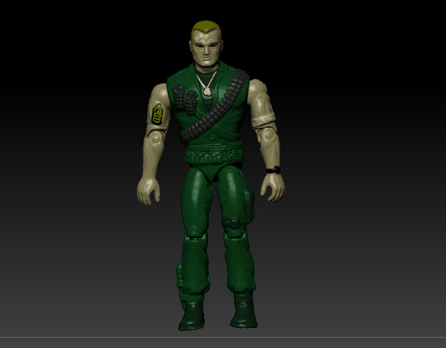 🎨 G.I Joe Sgt Savage vintage. Screaming Eagles.・ 3D File