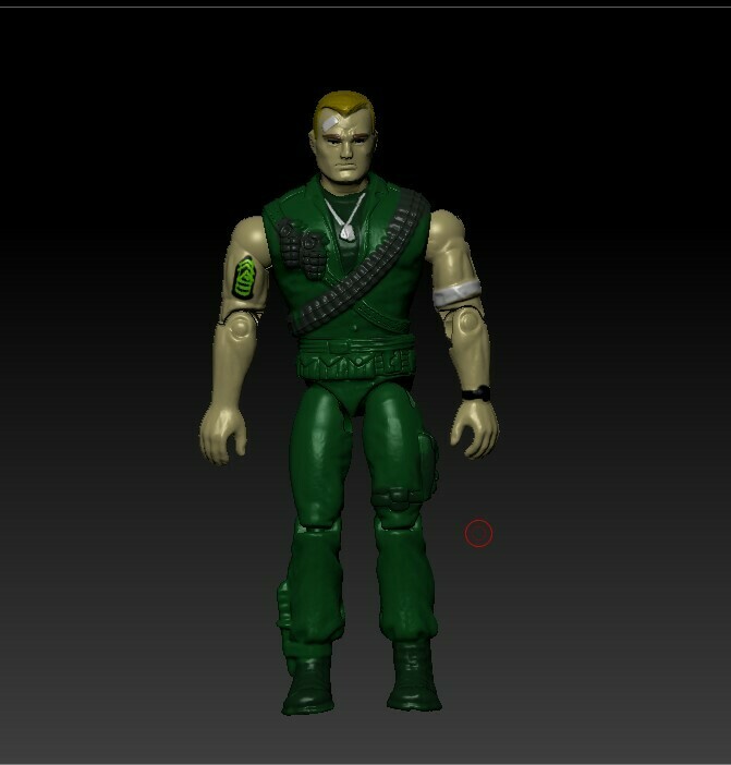 🎨 G.I Joe Sgt Savage vintage. Screaming Eagles.・ 3D File