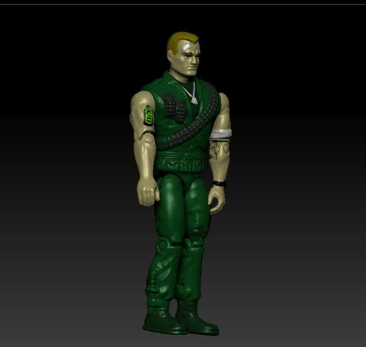 ミリタリー ORIGINAL SGT. SAVAGE GI JOE **VINTAGE** Hasbro Inc. GI Joe Commando Sgt. Savage Action Figure Only