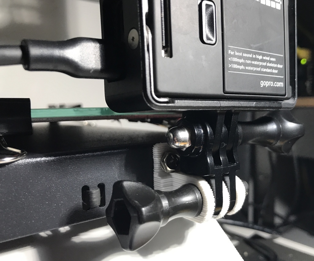 🧞‍♂️ Monoprice Select Mini GoPro Mount・Free 3D File for ・Cults