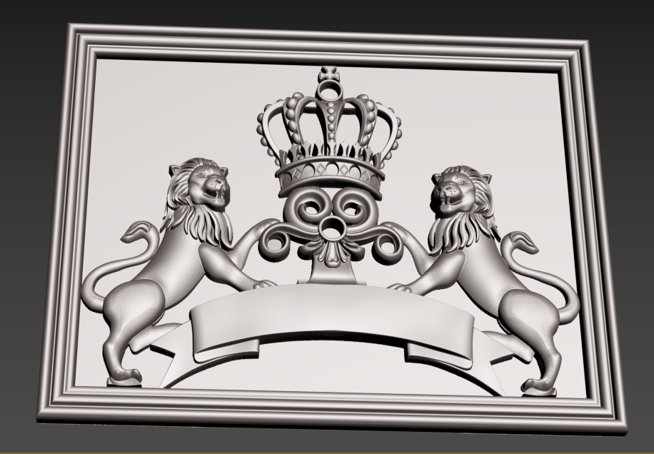 Archivo STL panel del león 🐉 ・Modelo para descargar y imprimir en 3D・Cults