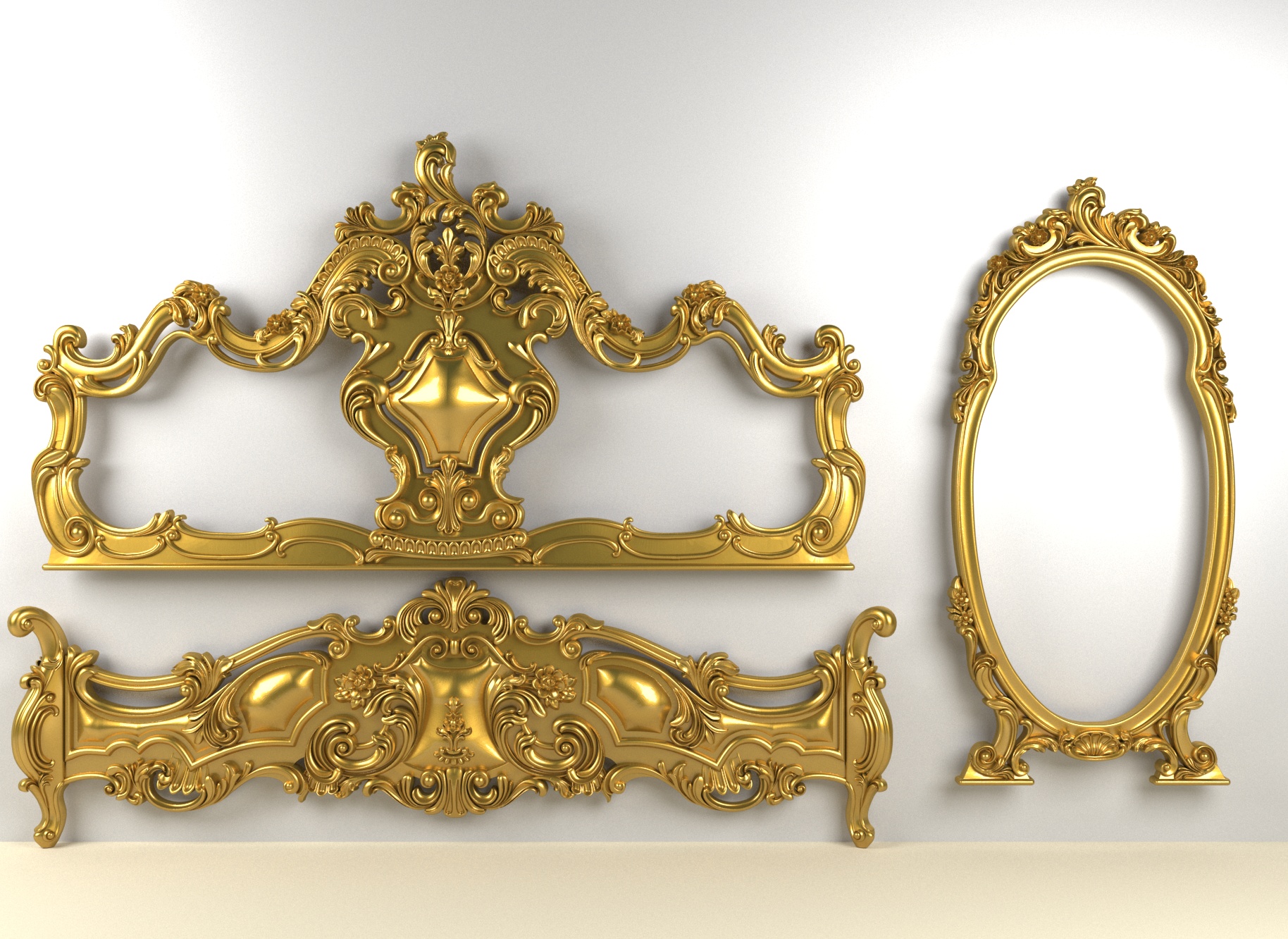 Loop Bed File Design 🆕 new bed file・ 3D File for 3D printing and CNC machining - Laser ...