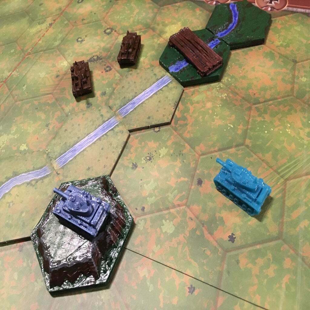 Free STL file Terrain Tiles for Board Games 🌉 ・3D printable model to ...