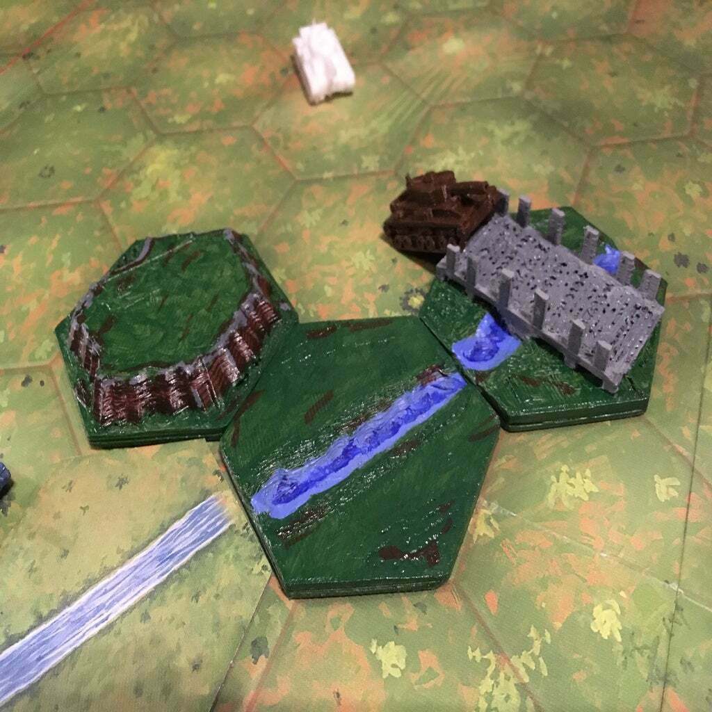 Free STL file Terrain Tiles for Board Games 🌉 ・3D printable model to ...