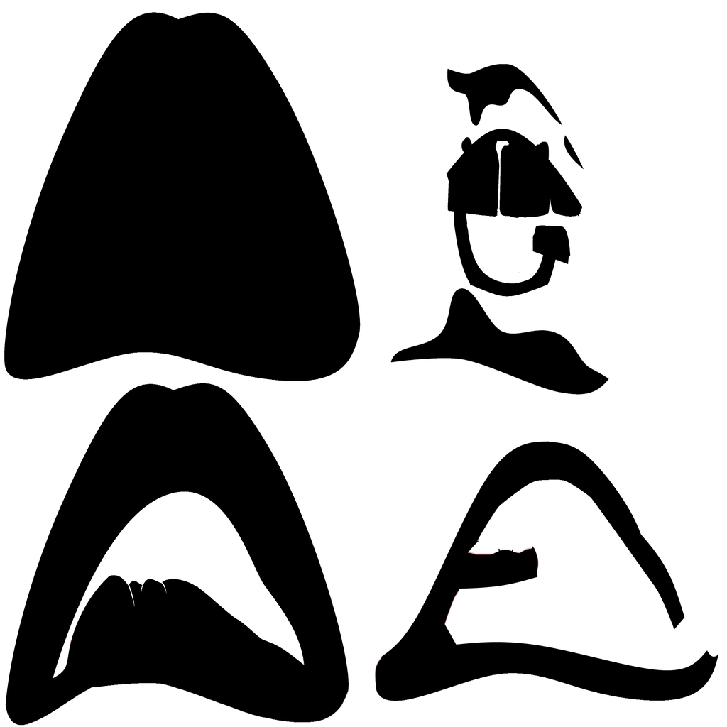 Free DXF file Horror Lips Laser Engraved 👄 ・Model to download and 3D ...