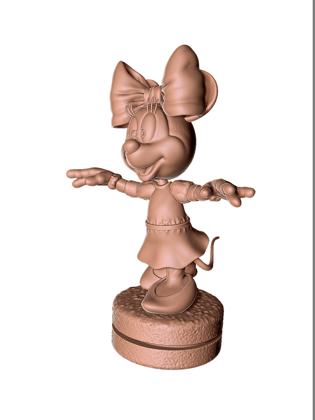 STL file Minnie mouse wua-la for 3d print stl 🐁 ・3D printable model to ...