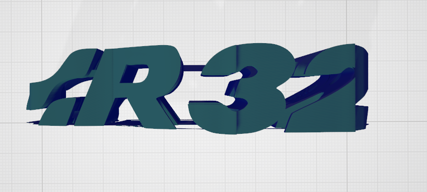 🚗 Volkswagen R-32 Logo & Silhouette・ STL File for ・Cults