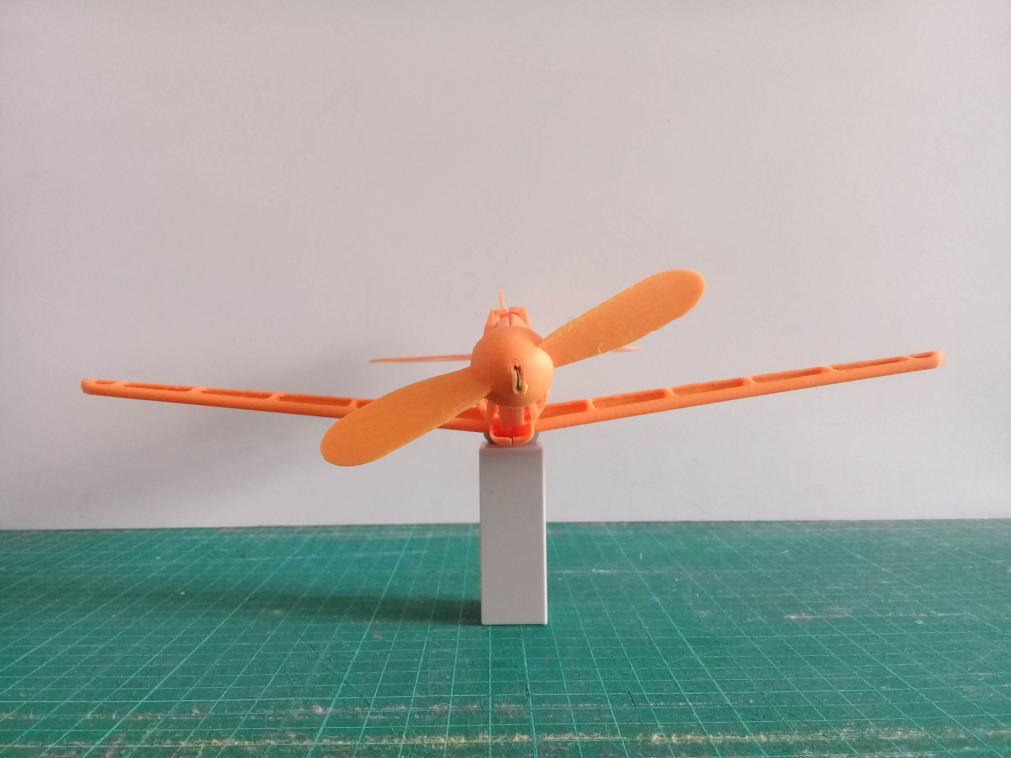 Zhaofei Thunderbird biplan élastique modèle d'avion de puissance jouet éducatif bricolage assemblé hélicoptère en plastique