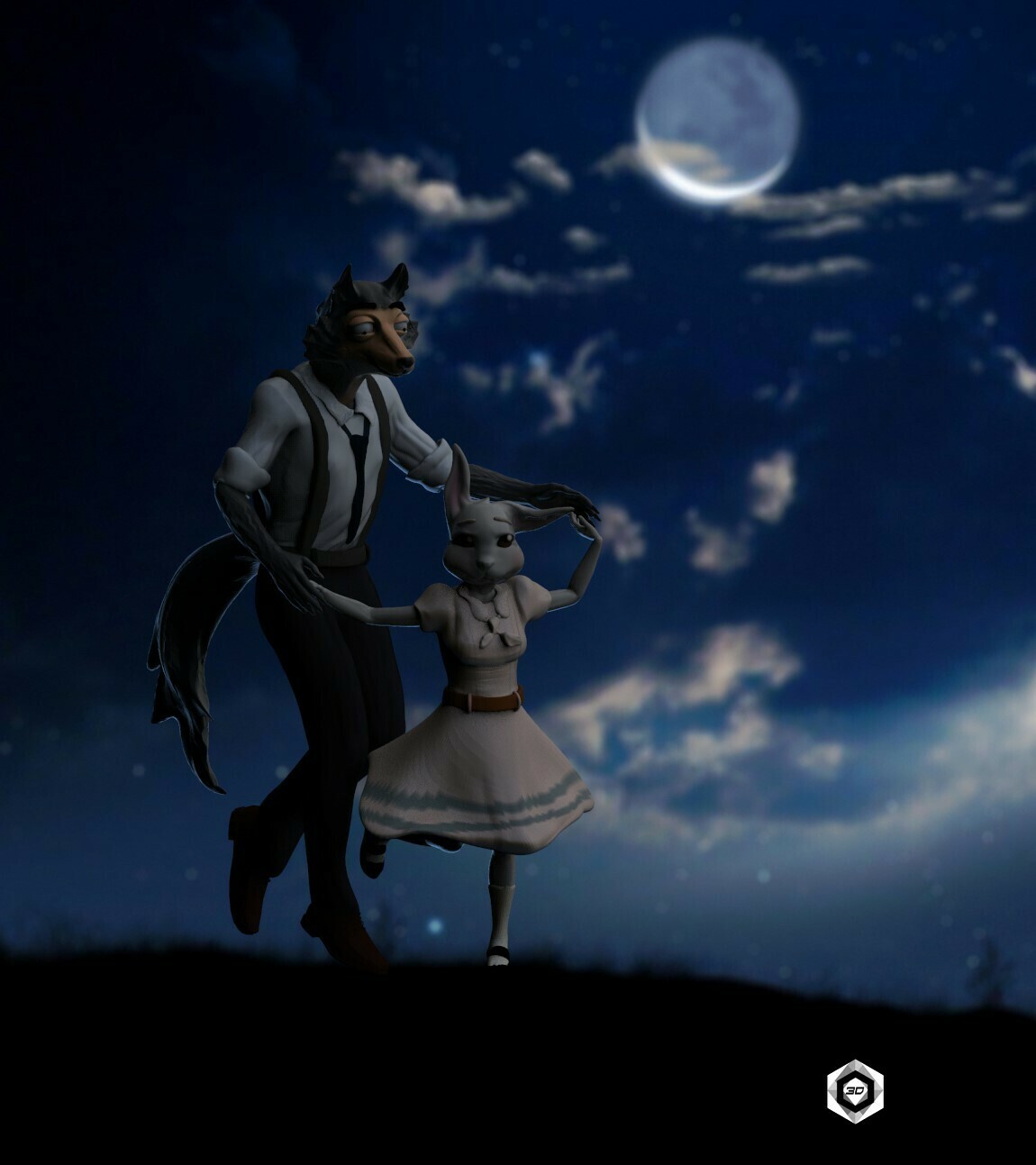 🕺 Beastars・ STL File for ・Cults