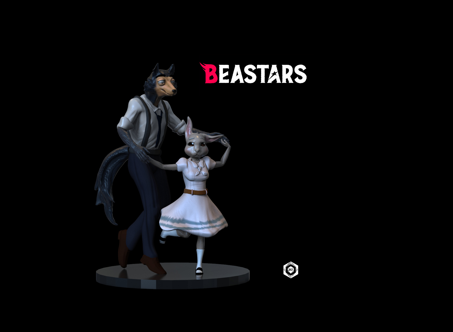 STL file Beastars 🕺 (OBJ)・Design to download and 3D print・Cults