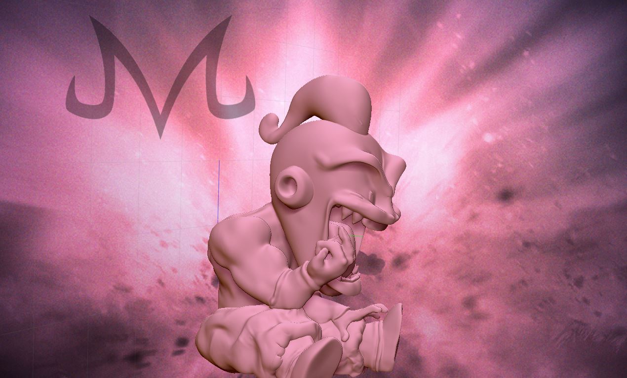 👾 MAJIN BOO・ STL File for ・Cults