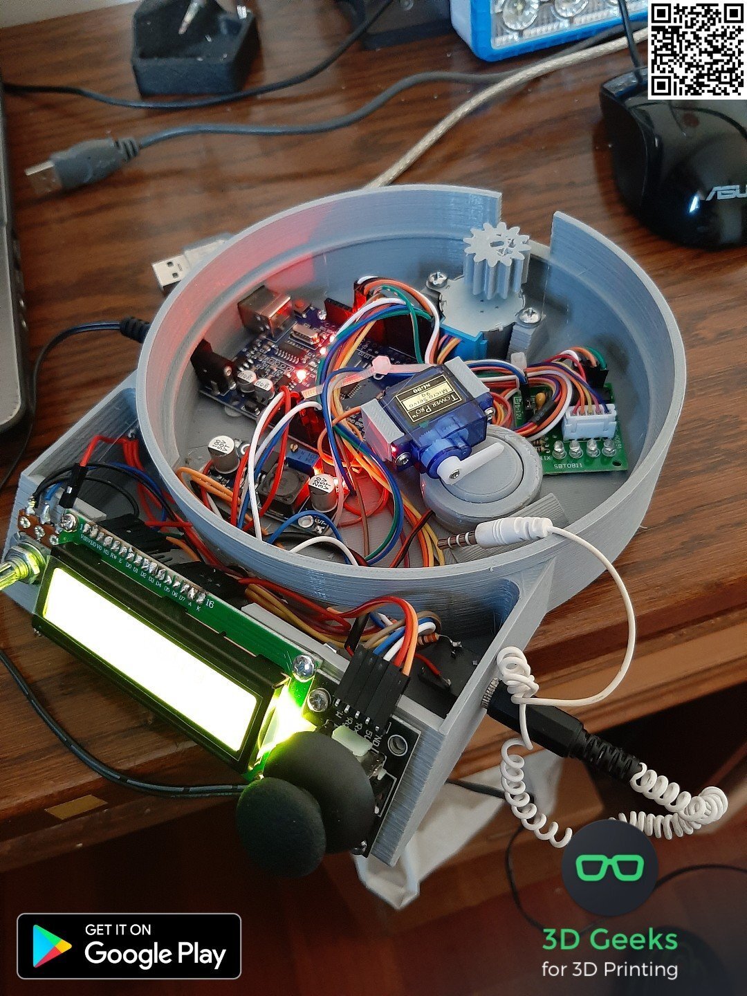 3D printing Arduino controlled photogrammetry 3D-scanner・Cults