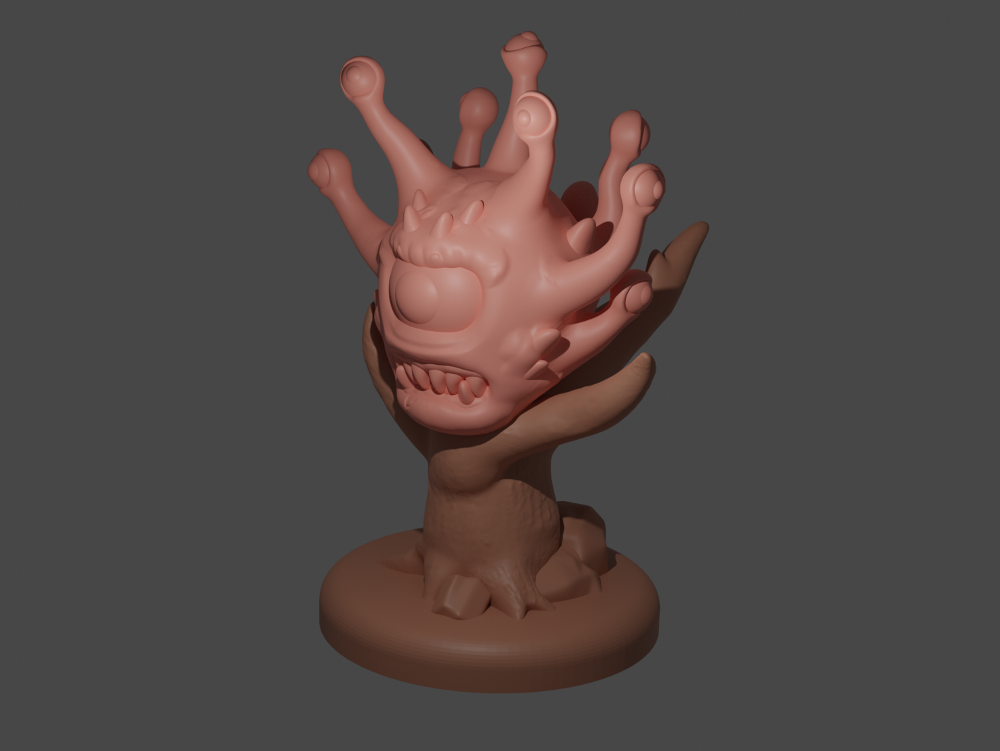Free STL file The Beholder - Support free! 🆓 ・3D printer model to ...