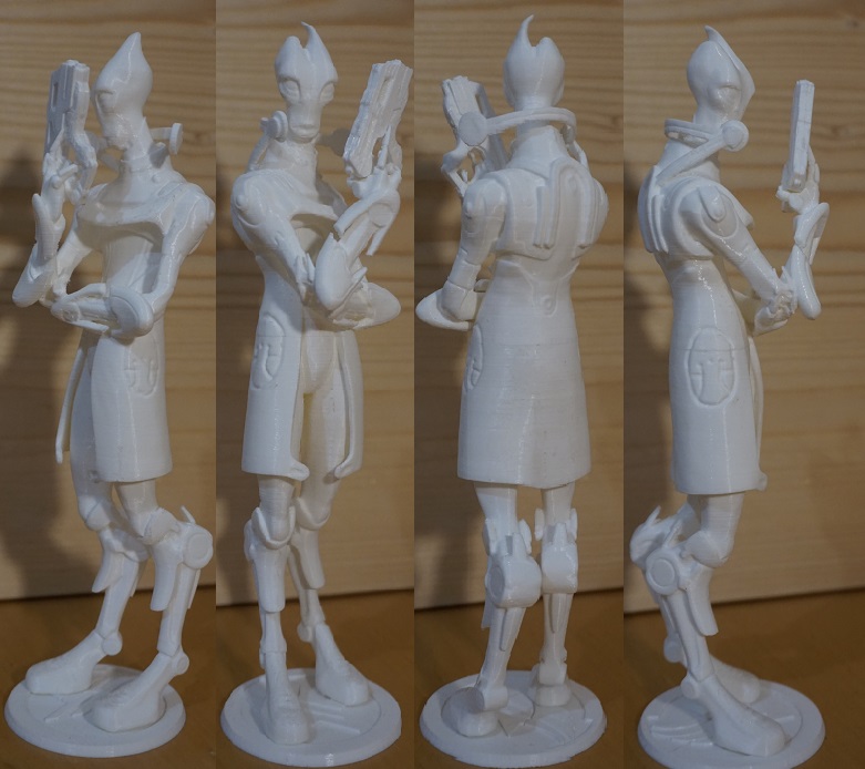 🃏 Mass Effect Mordin Solus Statue・ STL File for ・Cults