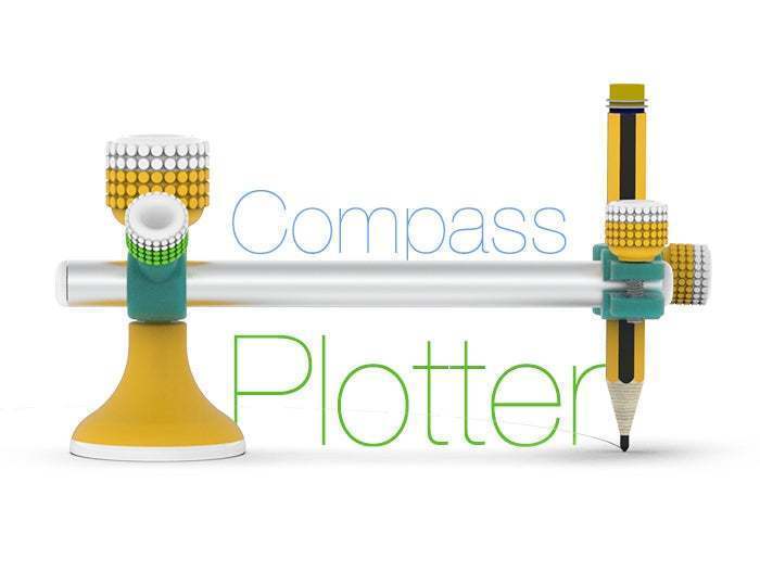 Free STL file Compass - Plotter 🧭 ・Design to download and 3D print・Cults