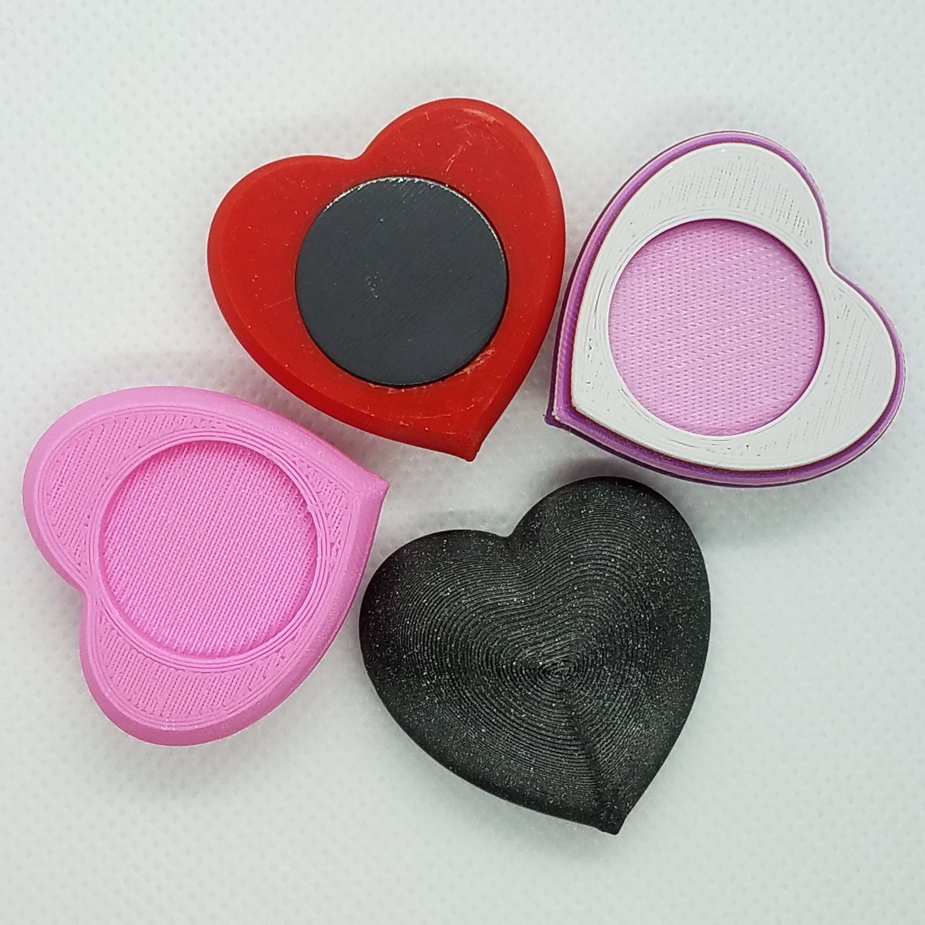 STL file ♥ Heart Magnet ♥ ・3D printer design to download・Cults