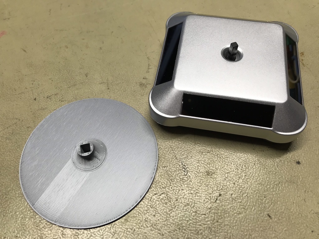 ☀️ SLA RESIN UV CURING Solar Rotating Plate Replacement・Free 3D File ...