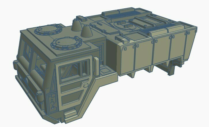 🎲 FPV Rover Snowcat Body・Free 3D File for ・Cults