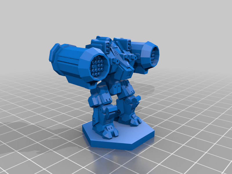 🦸 American Mecha: Primitive Phalanx・Free 3D File for ・Cults