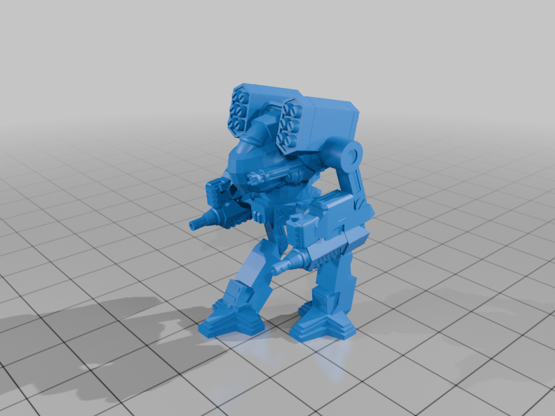 🆓 The Scrubjay (Custom Mecha) - Free Version!・Free 3D File for ・Cults