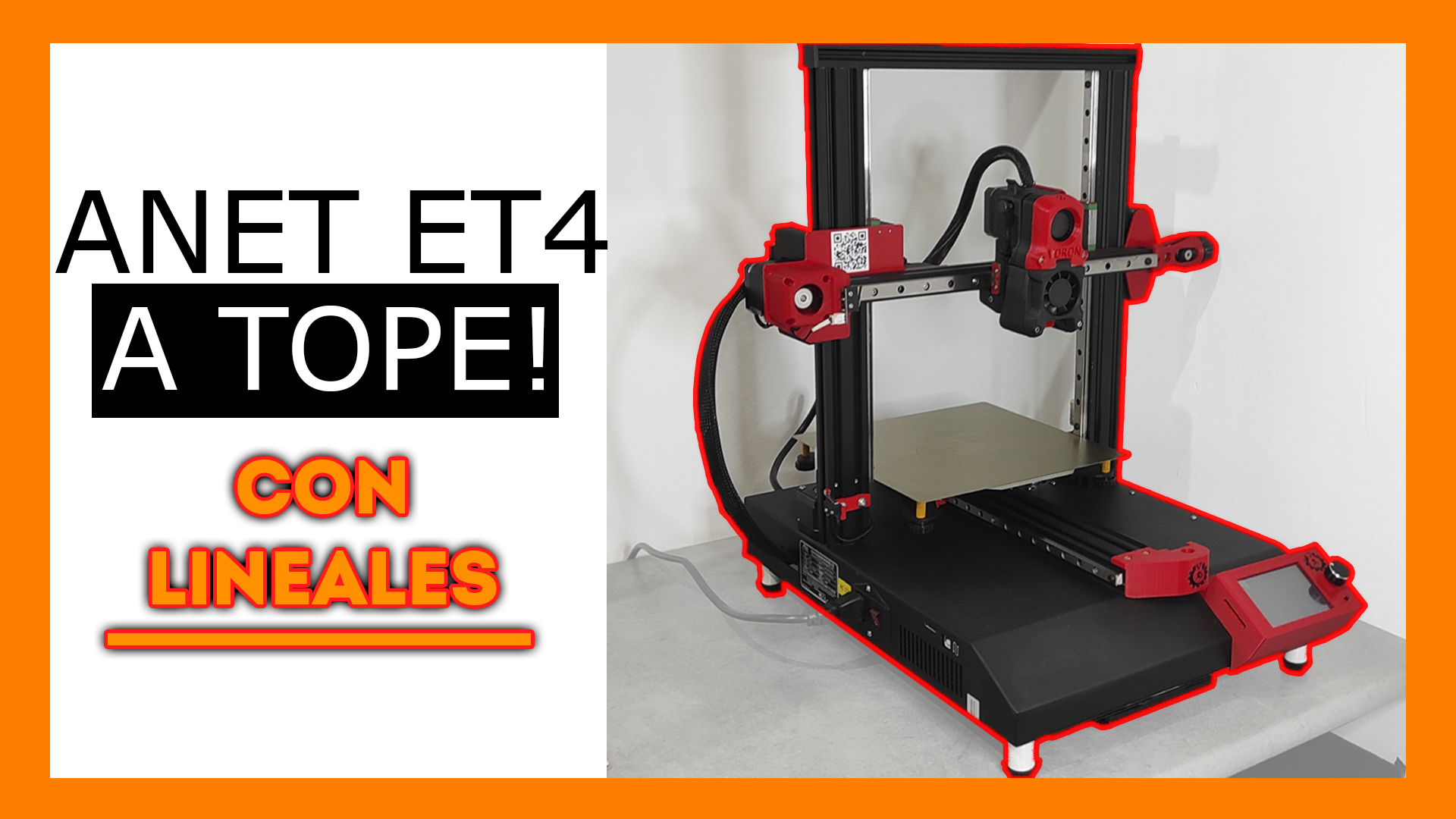 👽 Anet ET4: Linear・Free 3D File for 3D printing・Cults