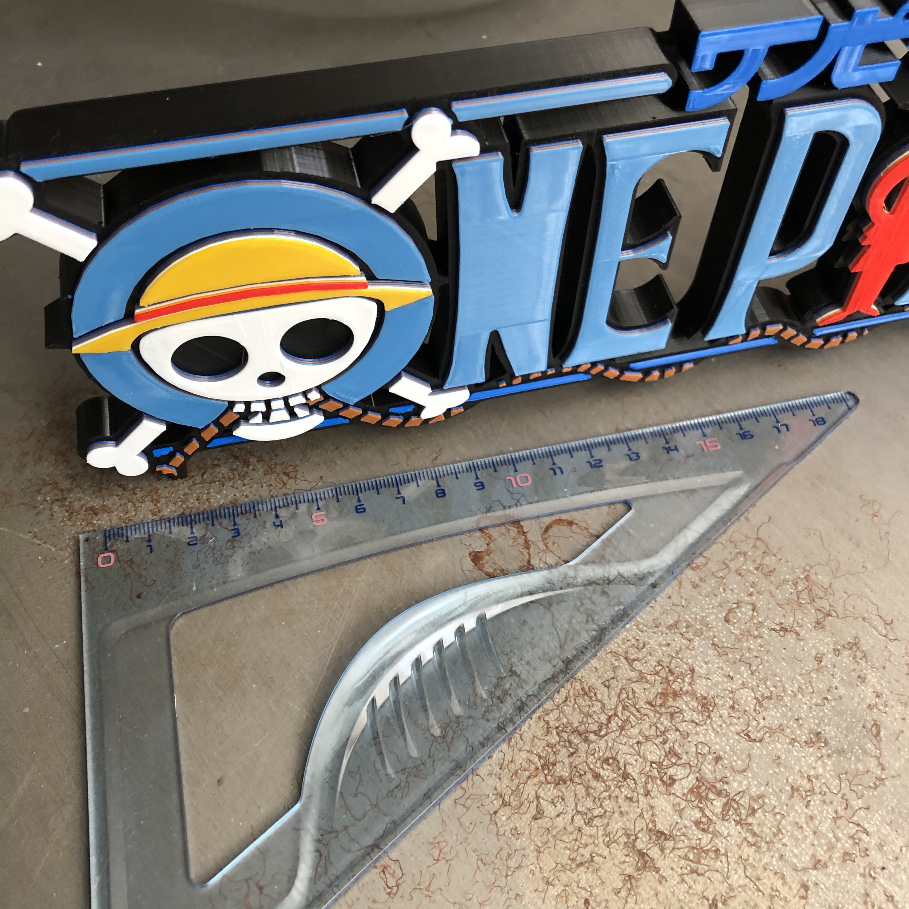 💬 LOGO ONE PIECE・3D Print with the Cr10 v2 3D printer・Cults