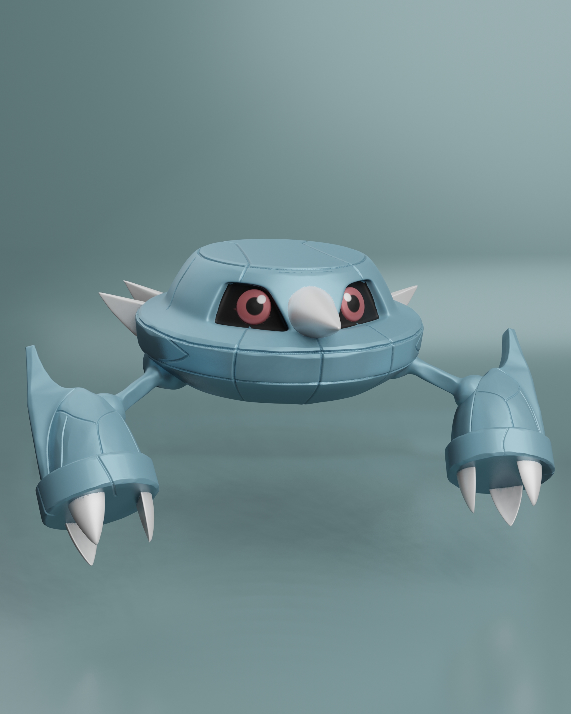 Archivo STL Pokemon - Metang 🐉・Plan imprimible en 3D para descargar・Cults