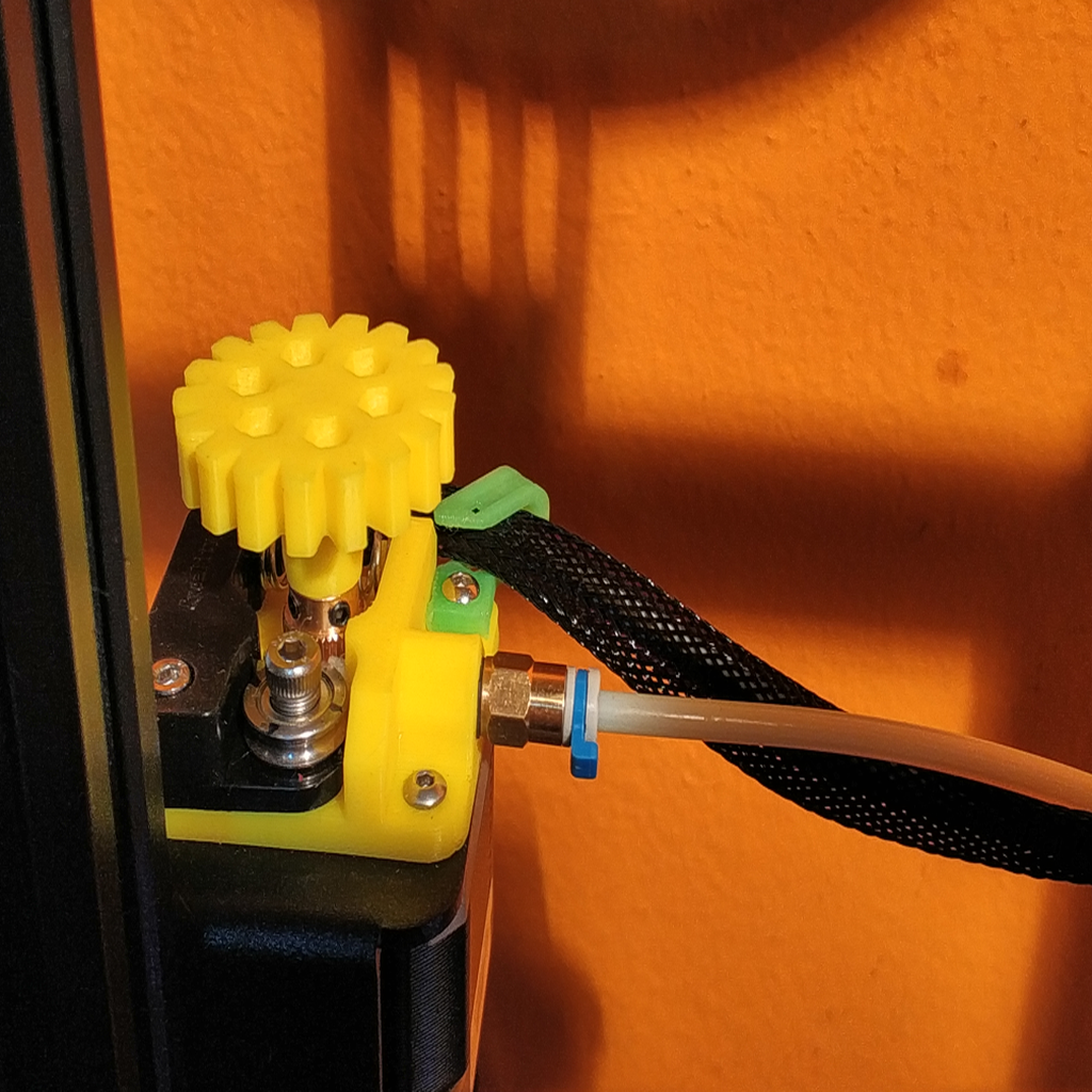🔧 Extruder Knob v1 for 5mm motor shaft・Free STL File for ・Cults