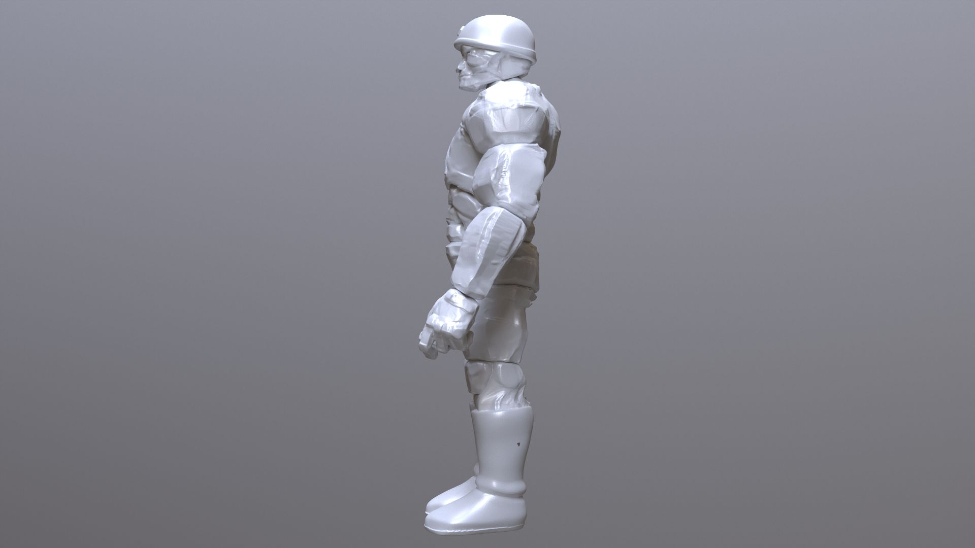 🪨 Rock Soldier TMNT 1987 TV series rigged and splitted・ 3D File for ・Cults