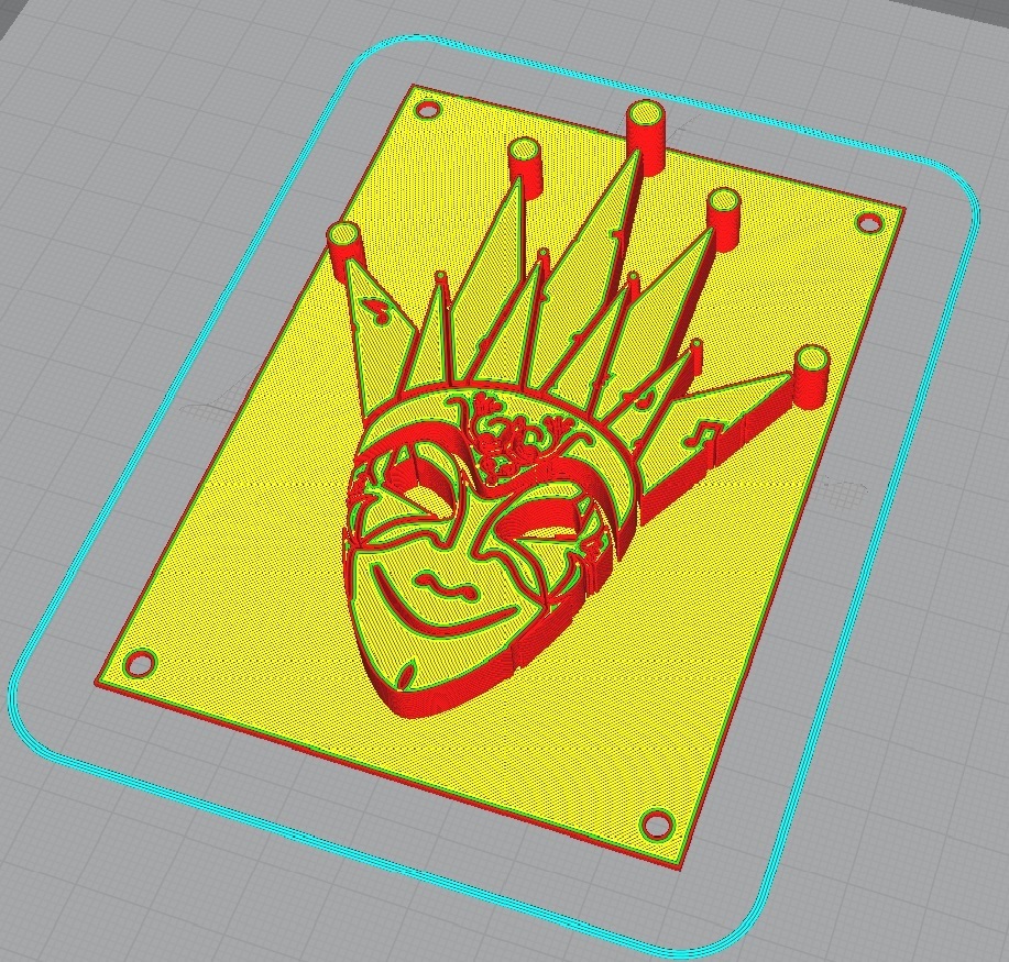 Archivo STL gratis Boris Brejcha Mask v1 🏛️ ・Diseño imprimible en 3D