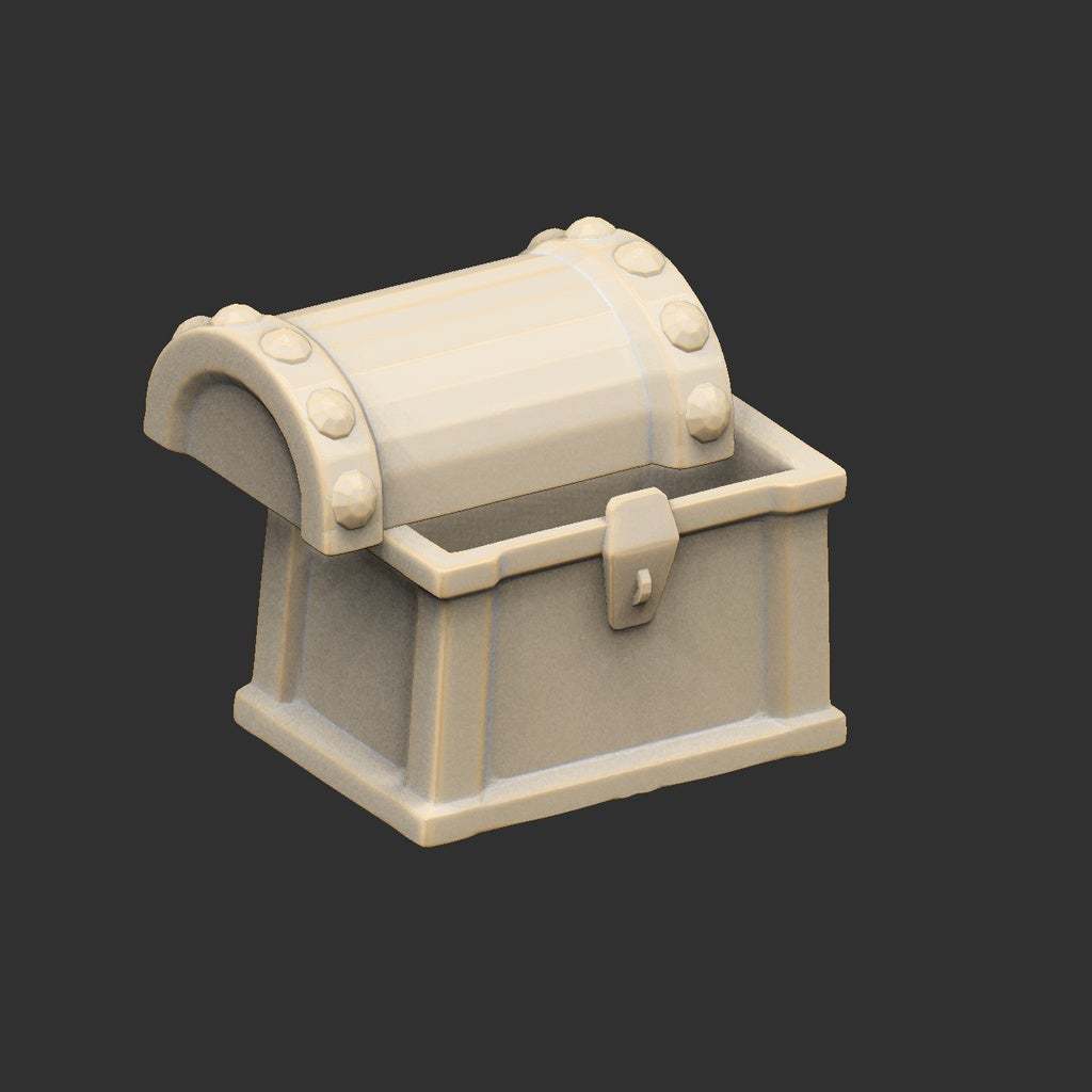 Free STL file Fable Silver Key Chest Functional Box 🔑 ・3D printer model