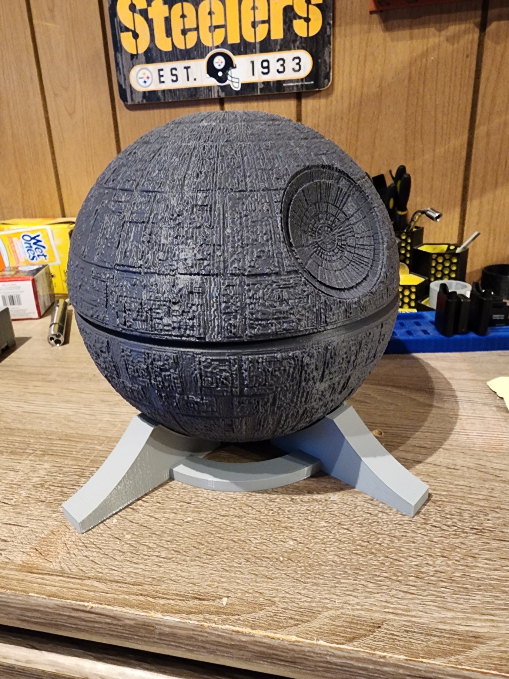 3D printable Death Star scaled one in two million・Cults