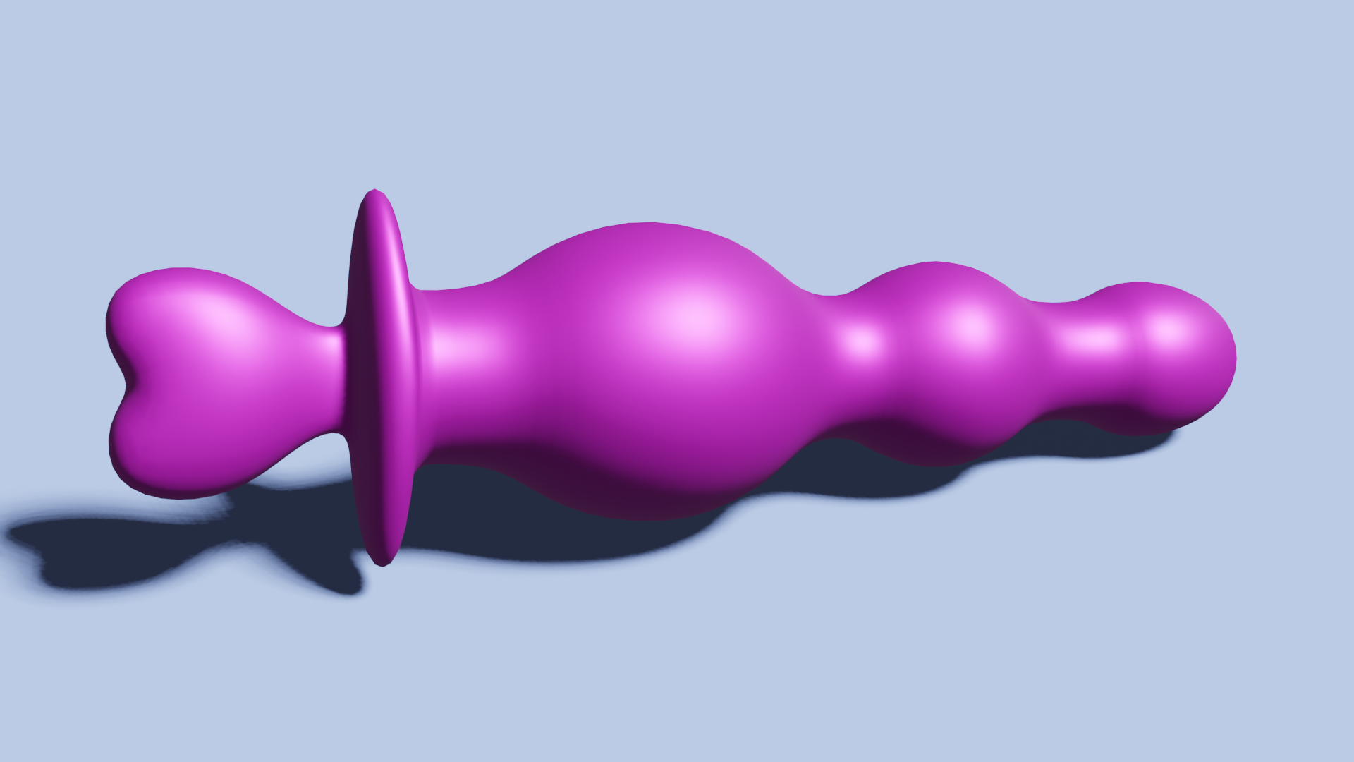 plug anal hd 3d illustration silver butt anal plugs sex toys on black background
