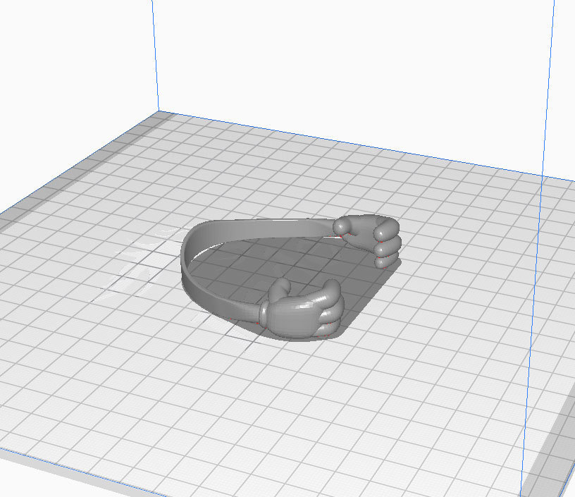 Stl Mini Android Hand Hand mobile standă» STL File for ă»Cults