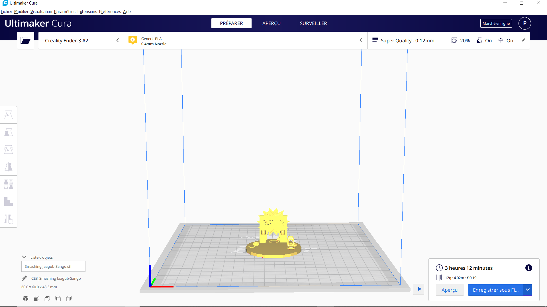 GCODE file figurine base 🎲・3D print model to download・Cults