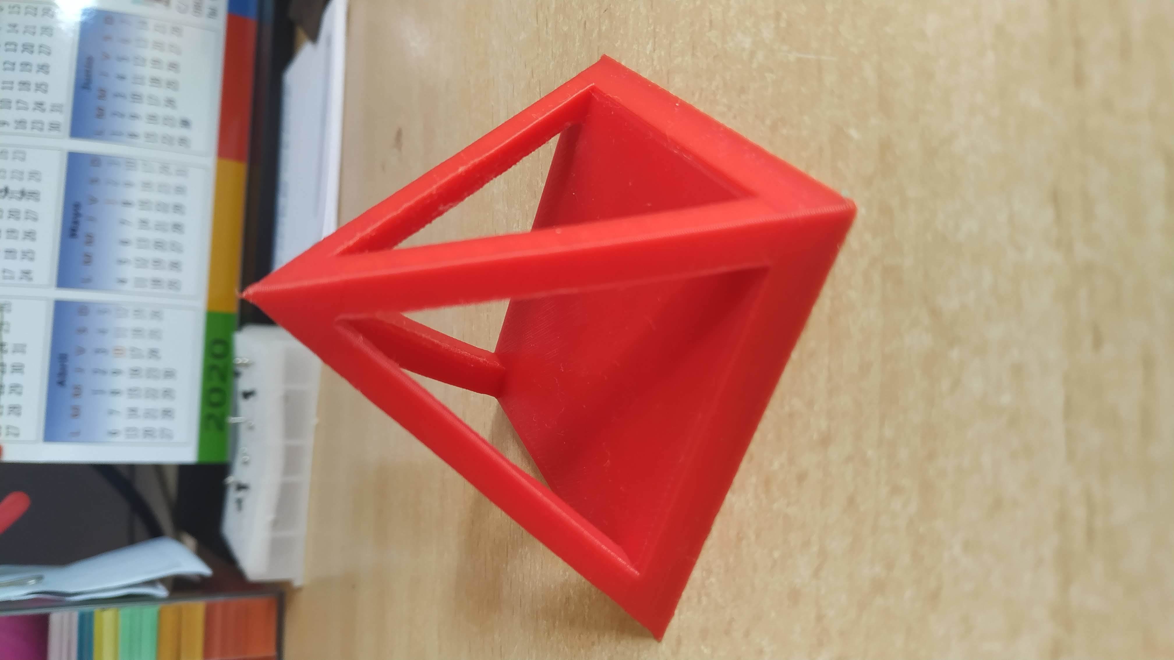 Hollow Calibration Pyramid