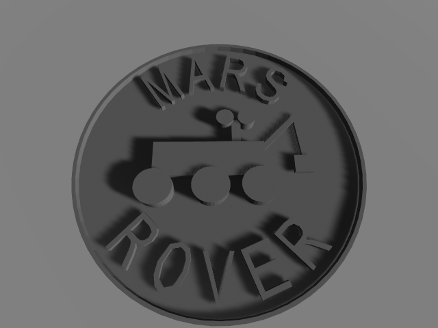 Free STL file MARS ROVER Troop 52005 Coin 🪙 ・3D printable object to ...